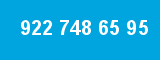 922 748 65 95